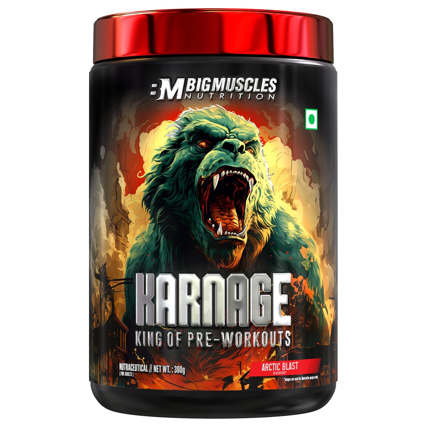 Big Muscles Karnage pre-workout 60 Serving