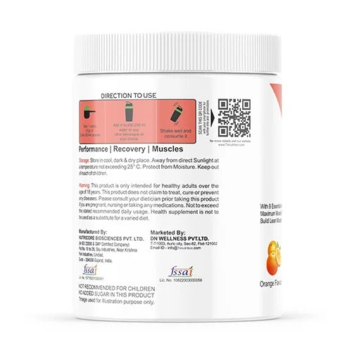7x Eaa+Bcaa Orange Flavour