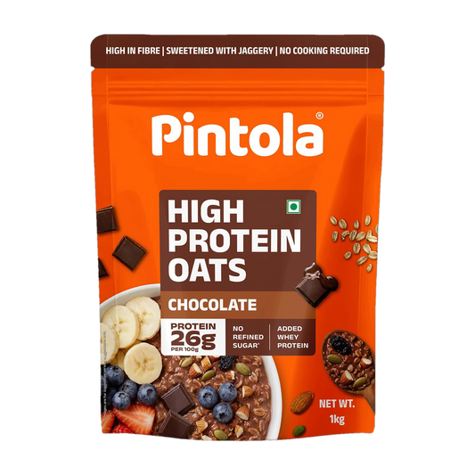 Pintola 26g High Protein Oats, Dark Chocolate