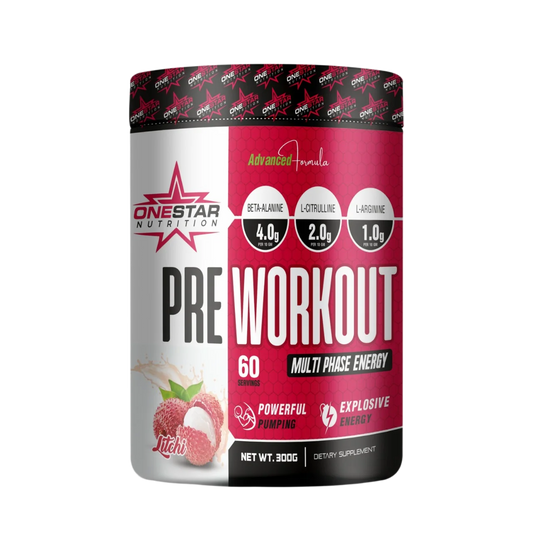 ONESTAR NUTRITION PRE WORKOUT 300G