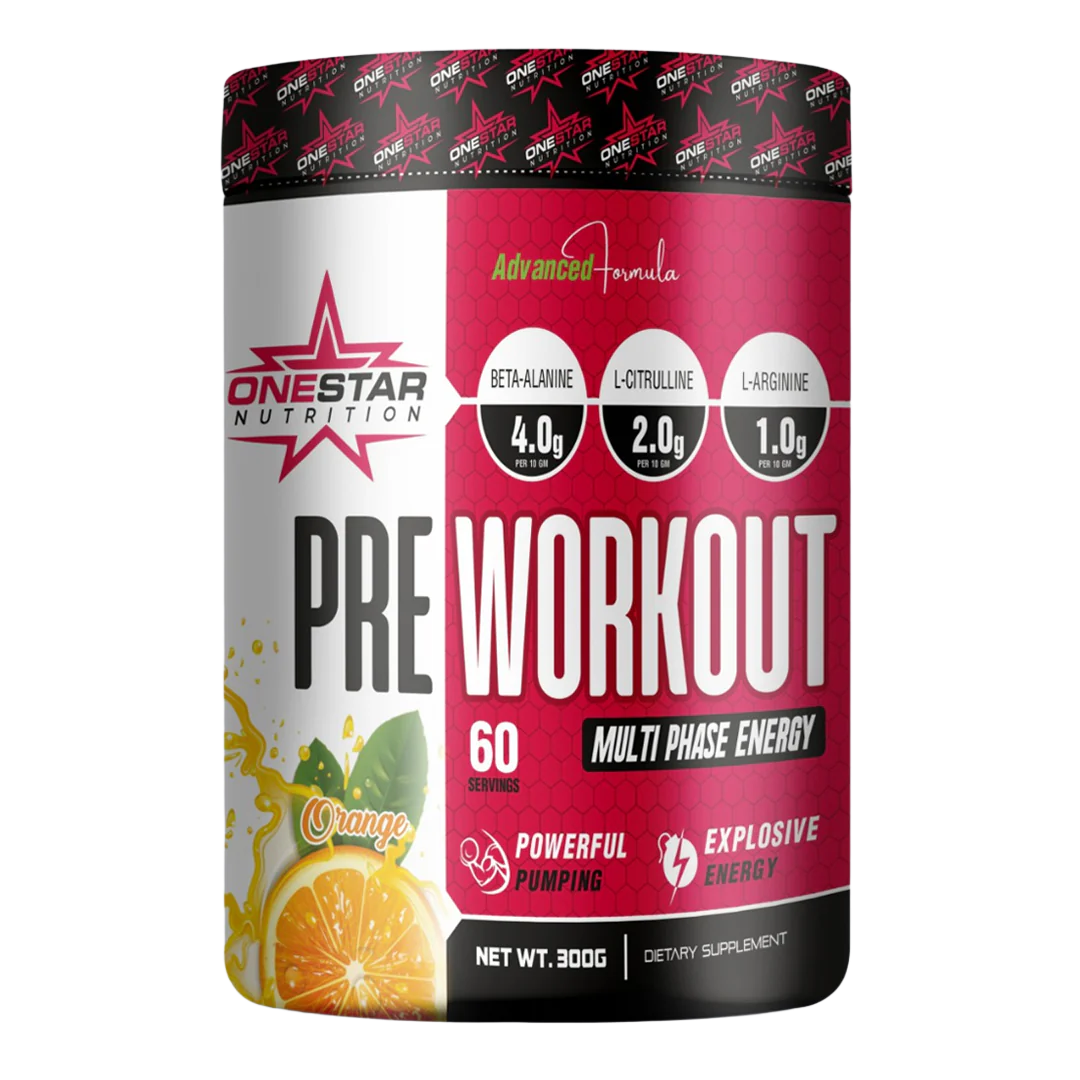 ONESTAR NUTRITION PRE WORKOUT 300G