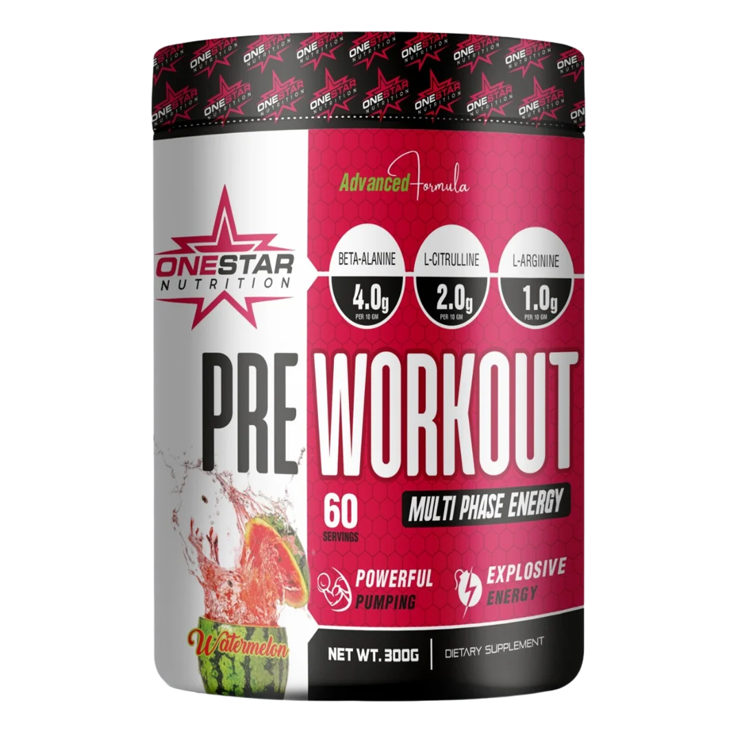 ONESTAR NUTRITION PRE WORKOUT 300G