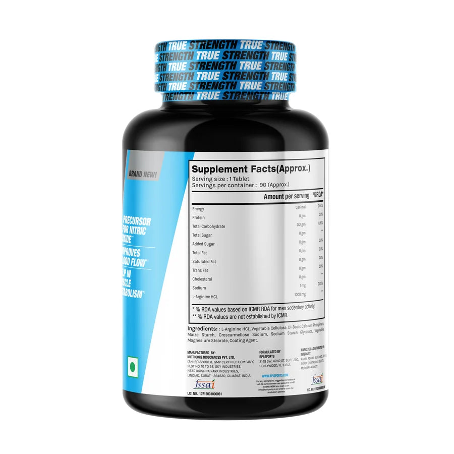 BPI Sports L-Arginine 1000mg