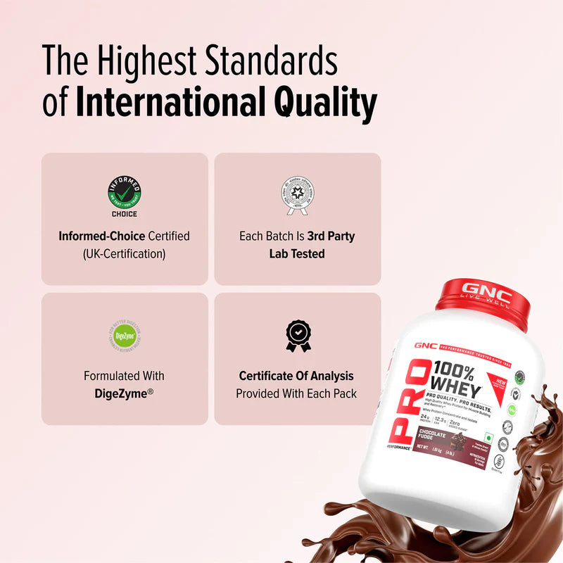 GNC Pro Performance 100% Whey (New Formulation)