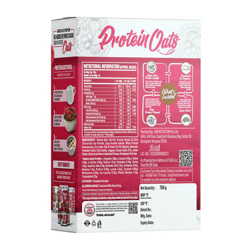 Doctor's Choice Dark Choco Berry Protein Oats