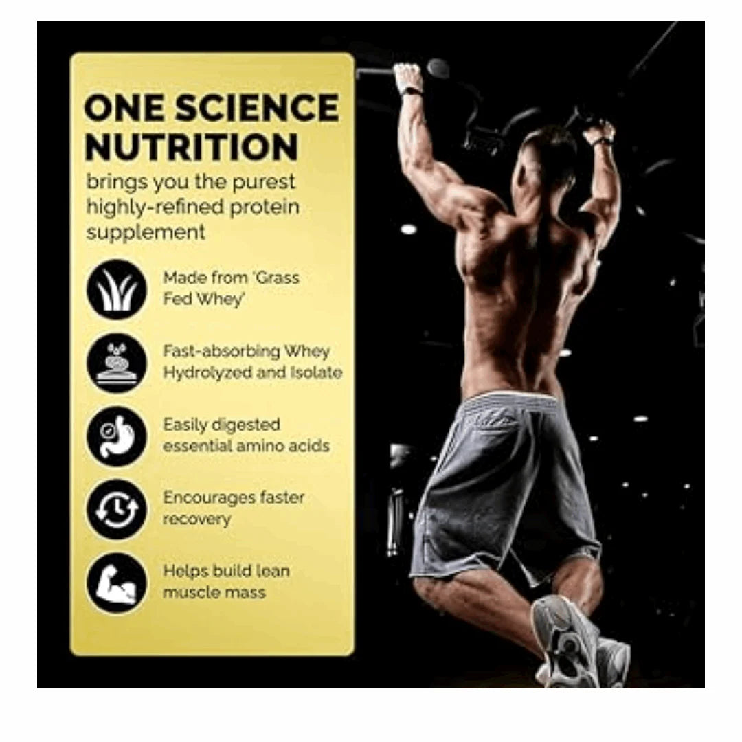 One Science Nutrition 100% Iso Gold Whey Protein Isolate