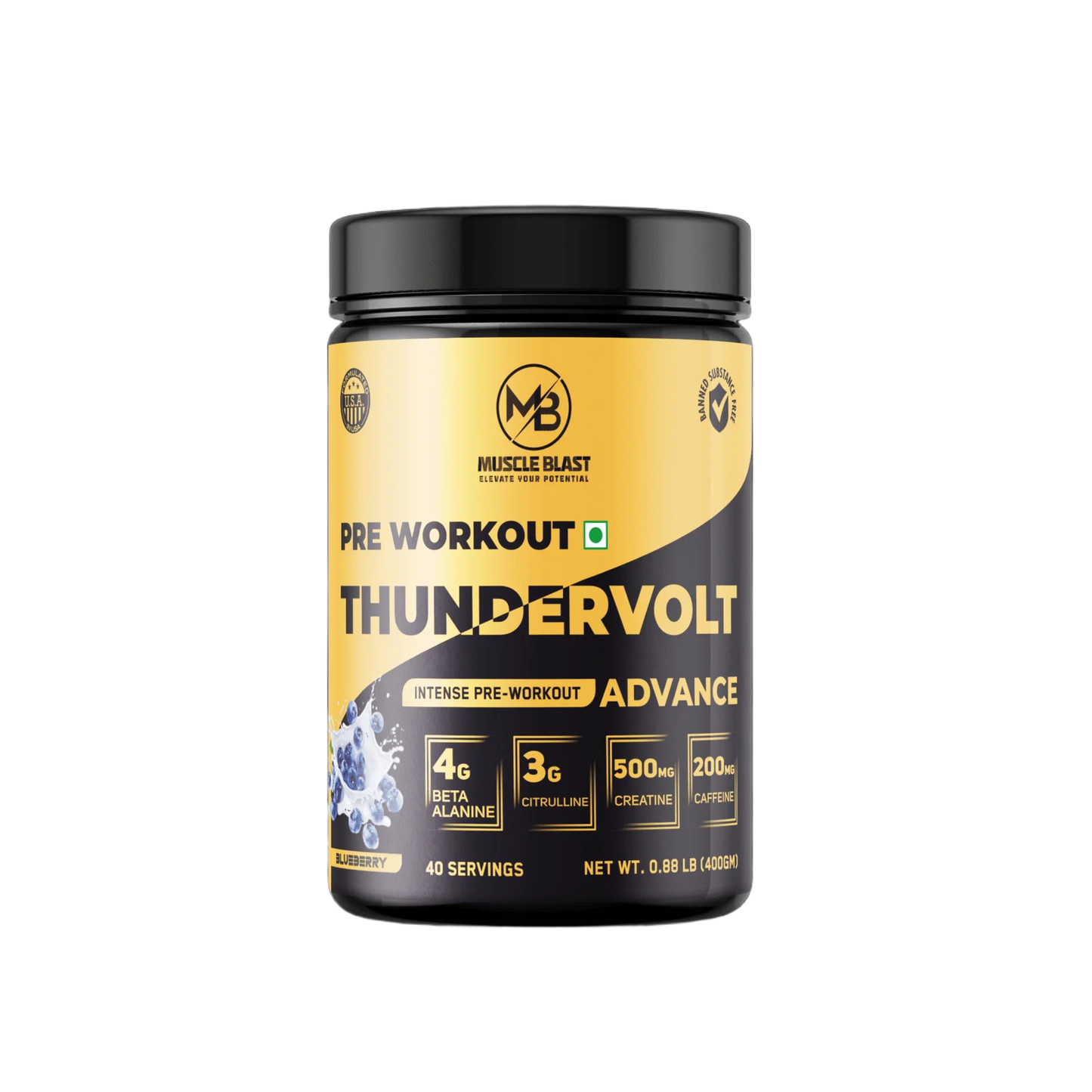 Muscle Blast ThunderVolt Pre-Workout