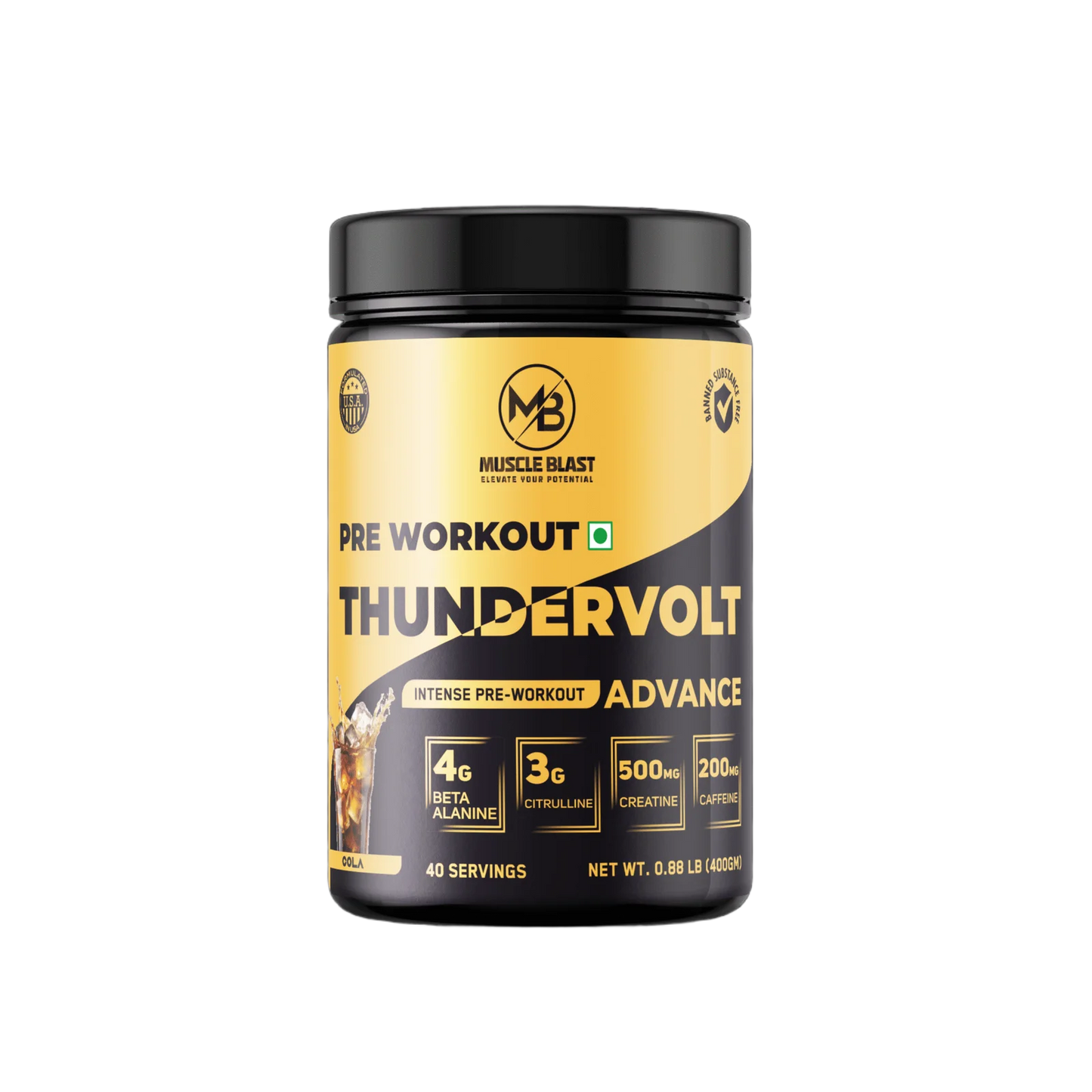 Muscle Blast ThunderVolt Pre-Workout