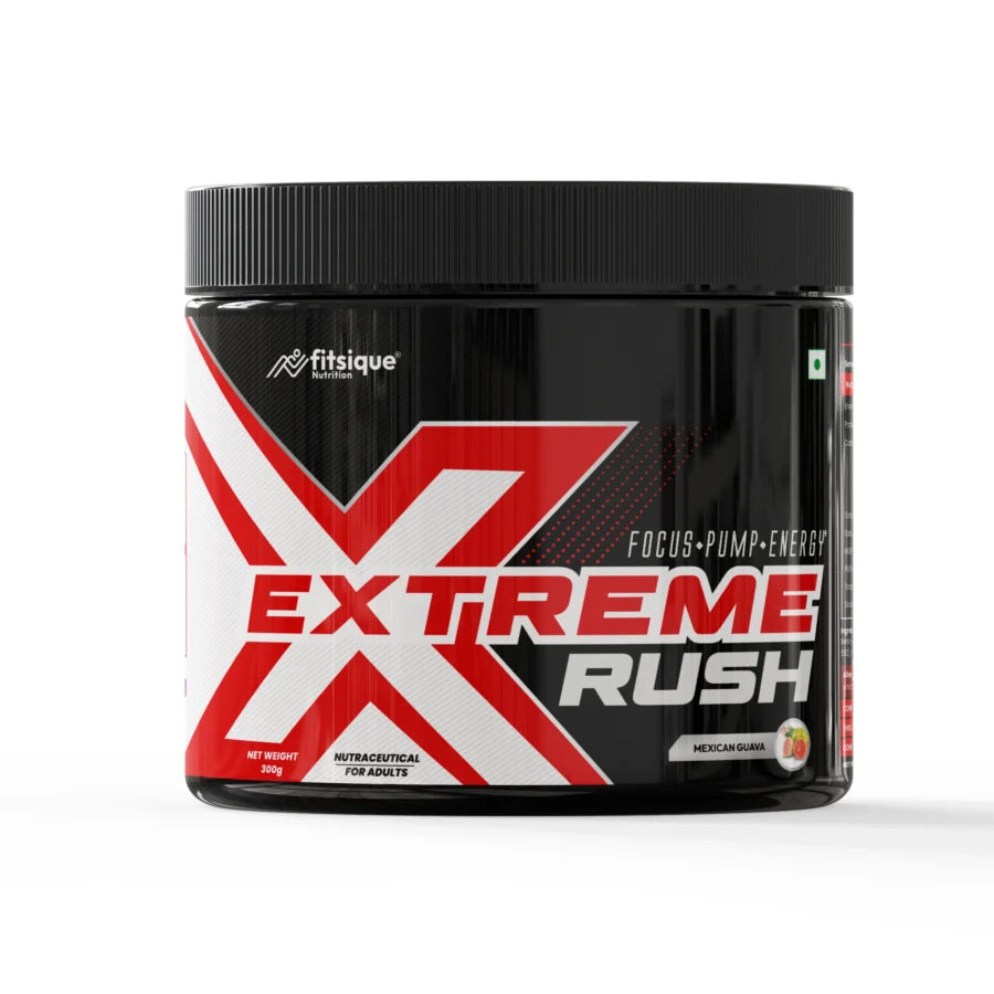 Fitsique Pre Workout Extreme Rush (300g)