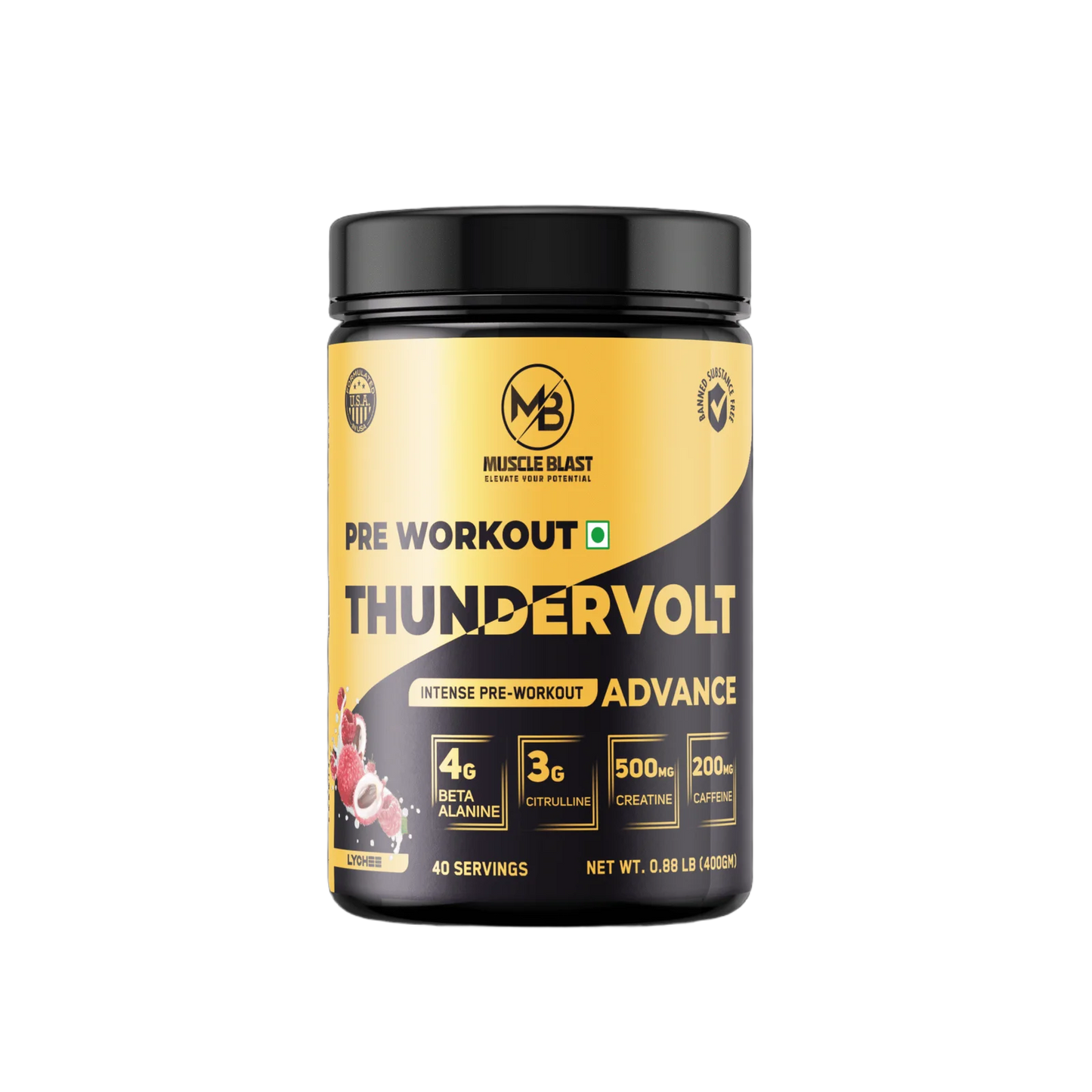 Muscle Blast ThunderVolt Pre-Workout
