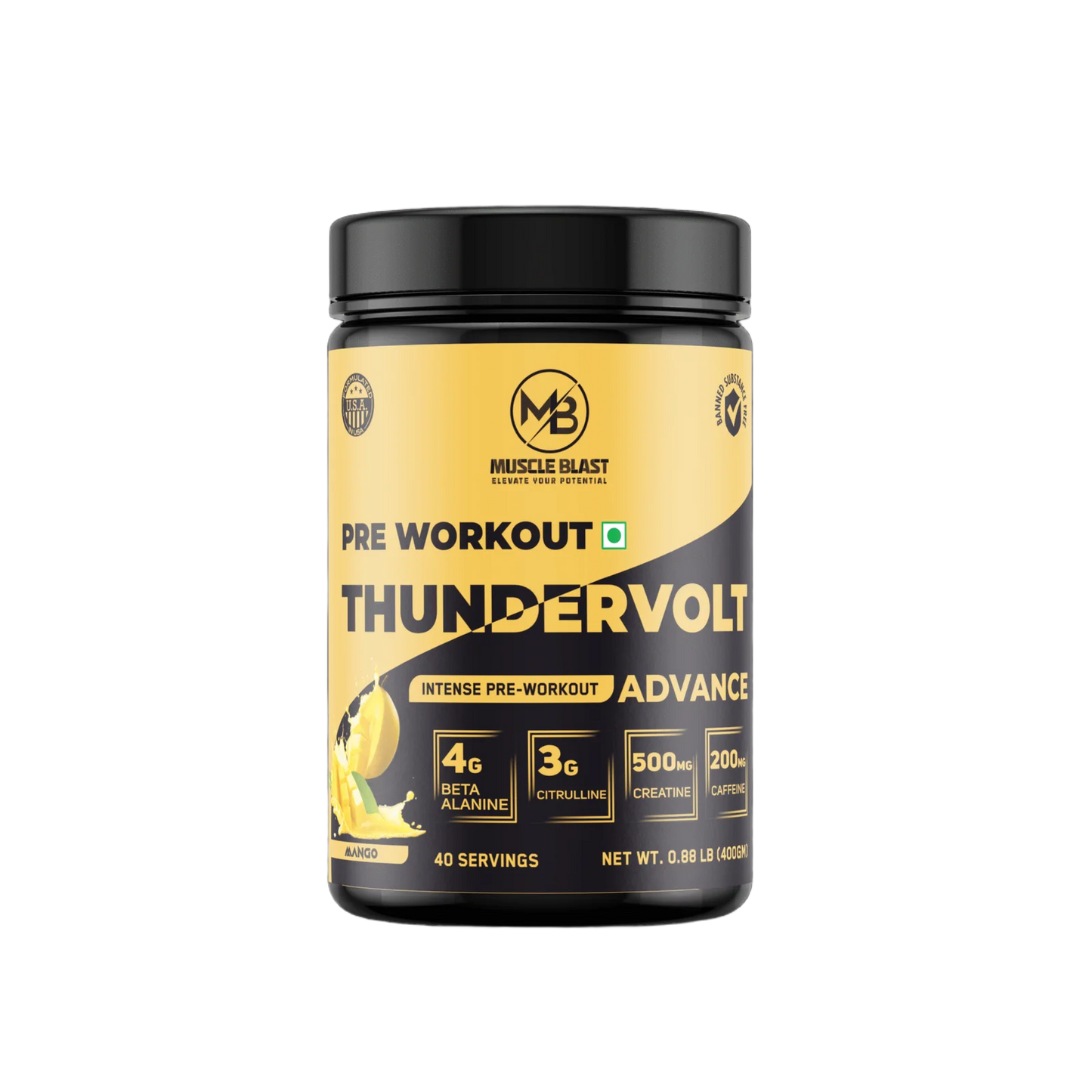 Muscle Blast ThunderVolt Pre-Workout