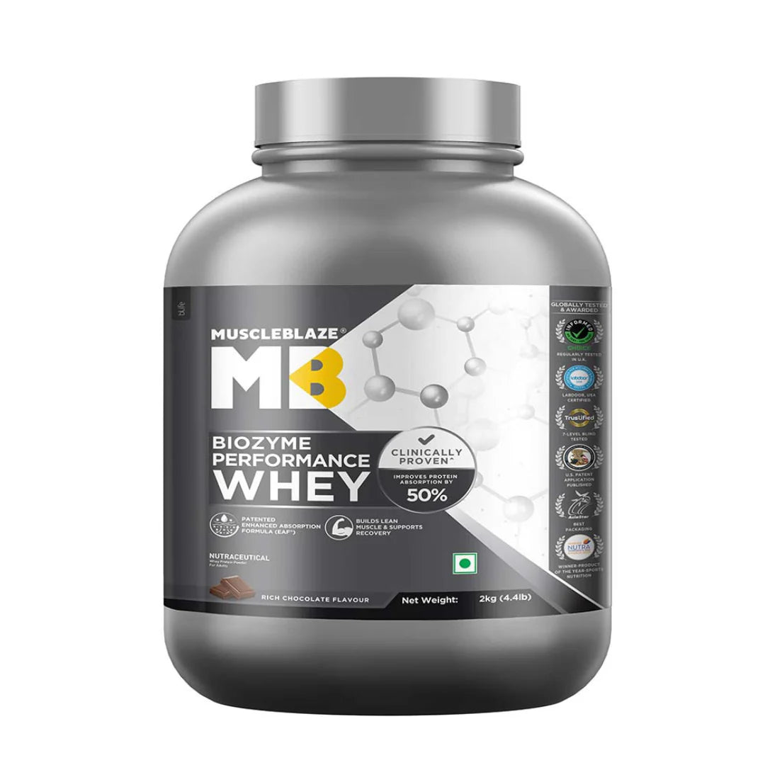 MuscleBlaze Biozyme Performance Whey