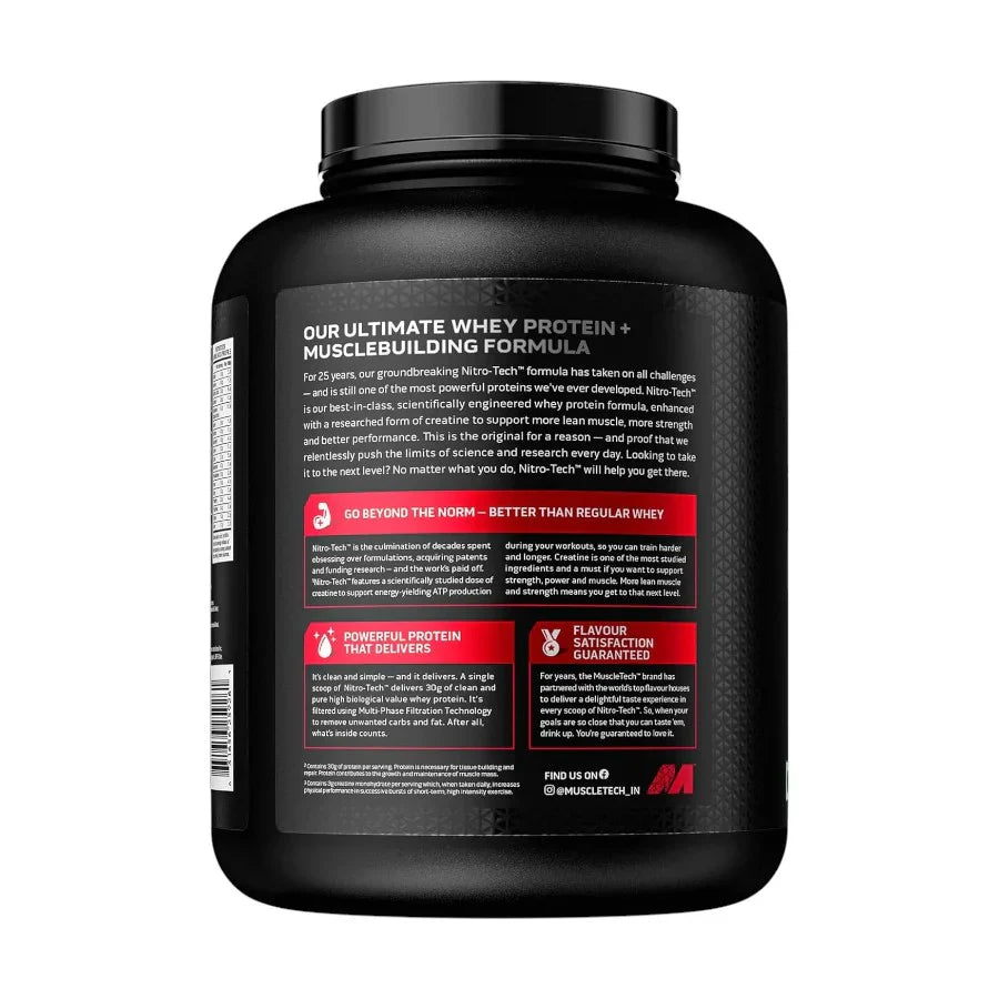 Muscletech Nitrotech Whey Protein