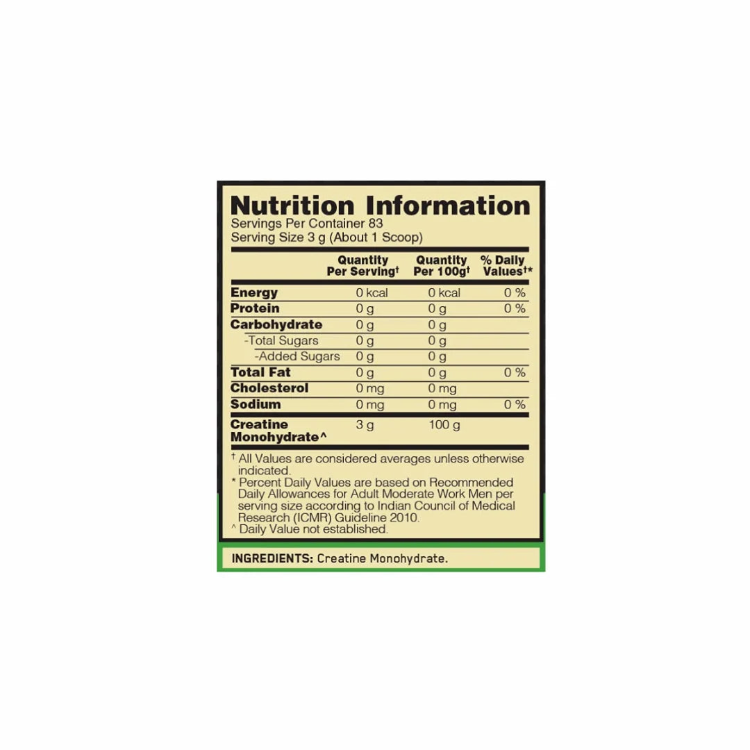 ON (Optimum Nutrition) Micronized Creatine Powder