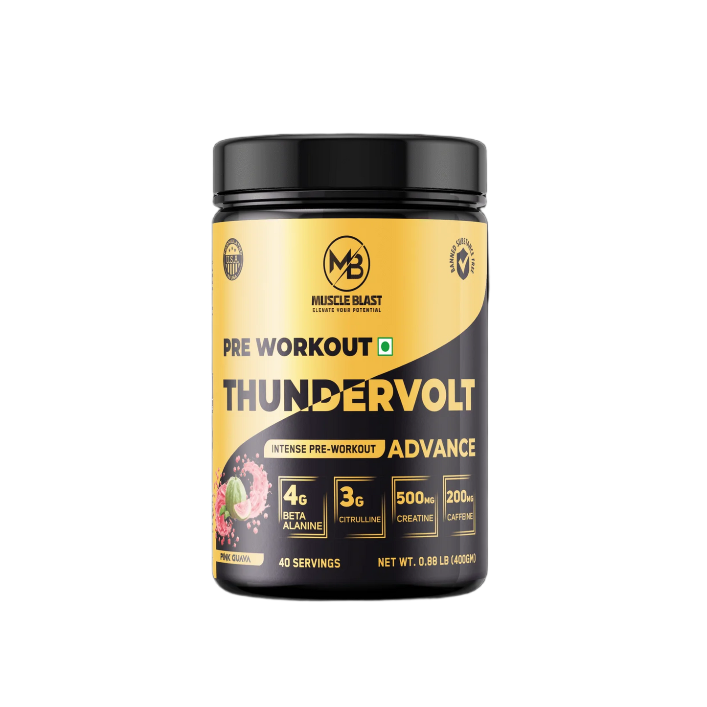 Muscle Blast ThunderVolt Pre-Workout