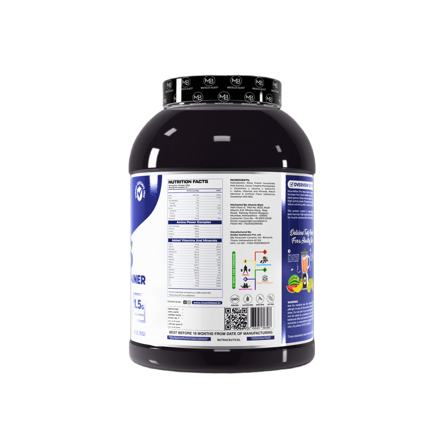 Muscle Blast Pro Mass Gainer