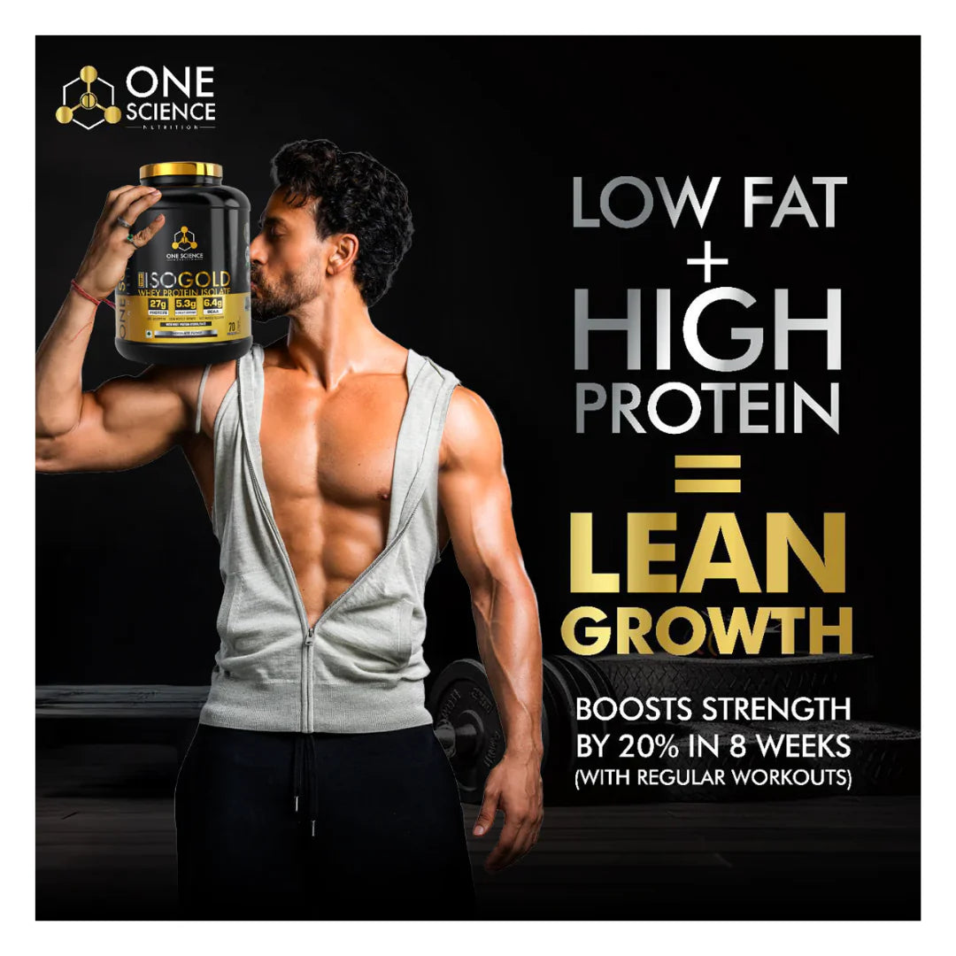 One Science Nutrition 100% Iso Gold Whey Protein Isolate