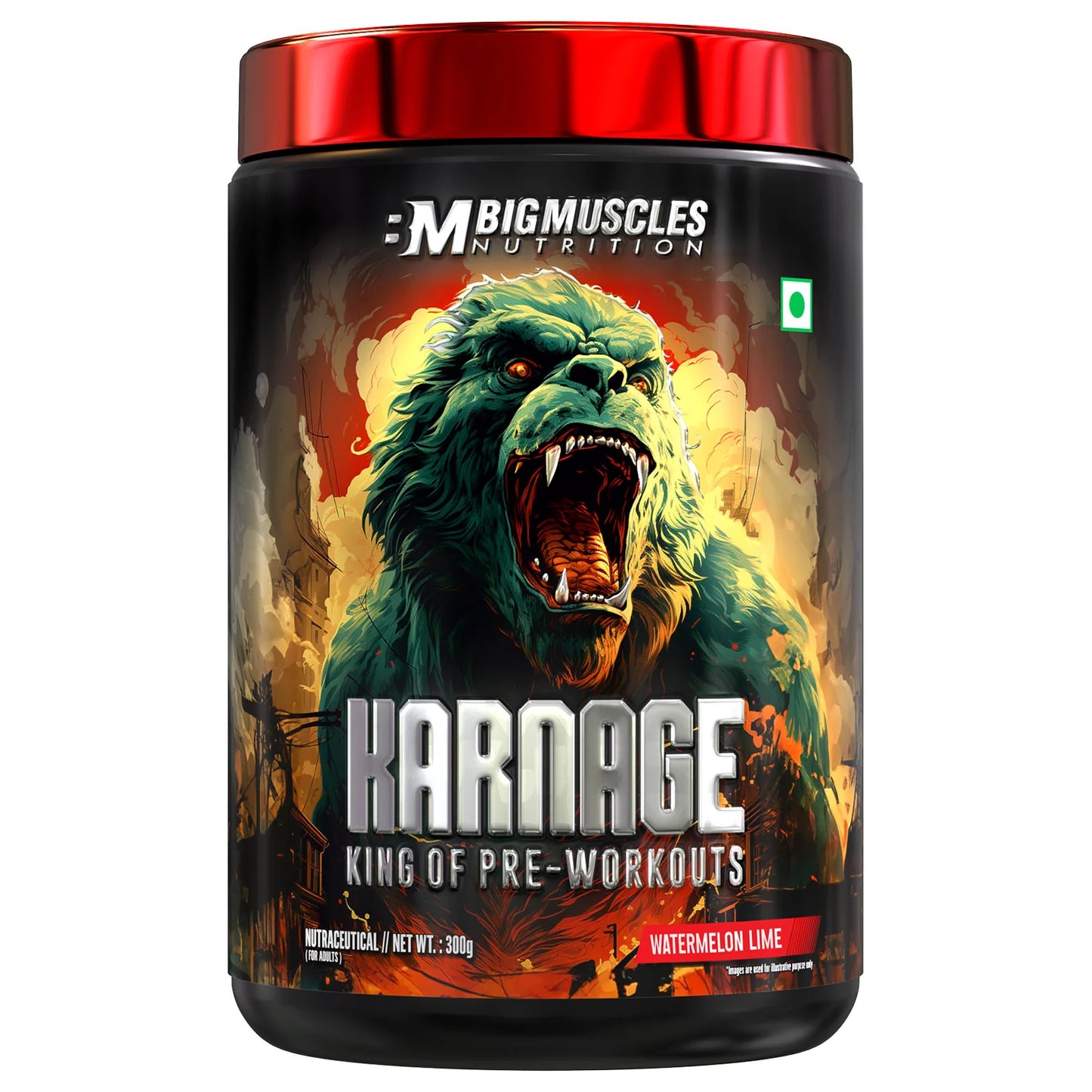 Big Muscles Karnage pre-workout 60 Serving