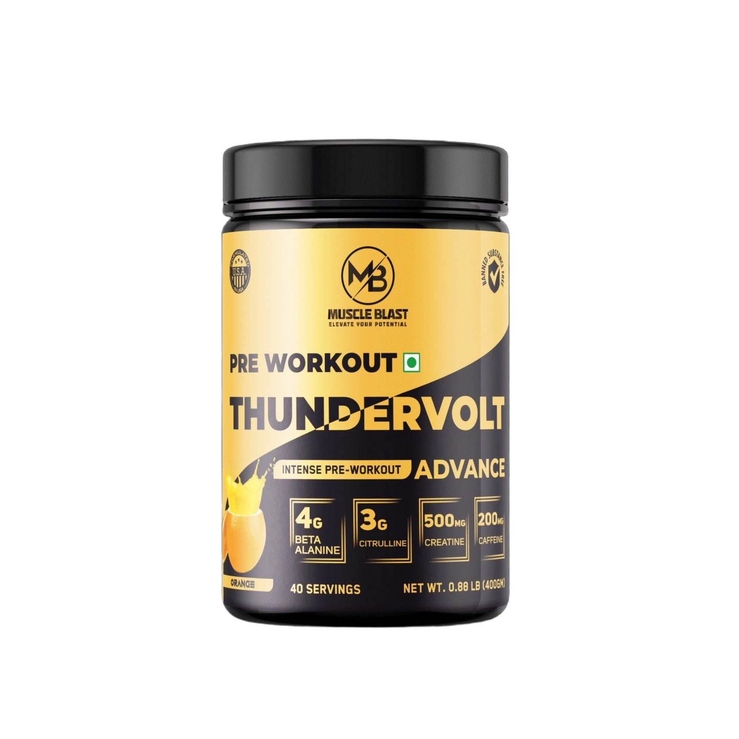 Muscle Blast ThunderVolt Pre-Workout