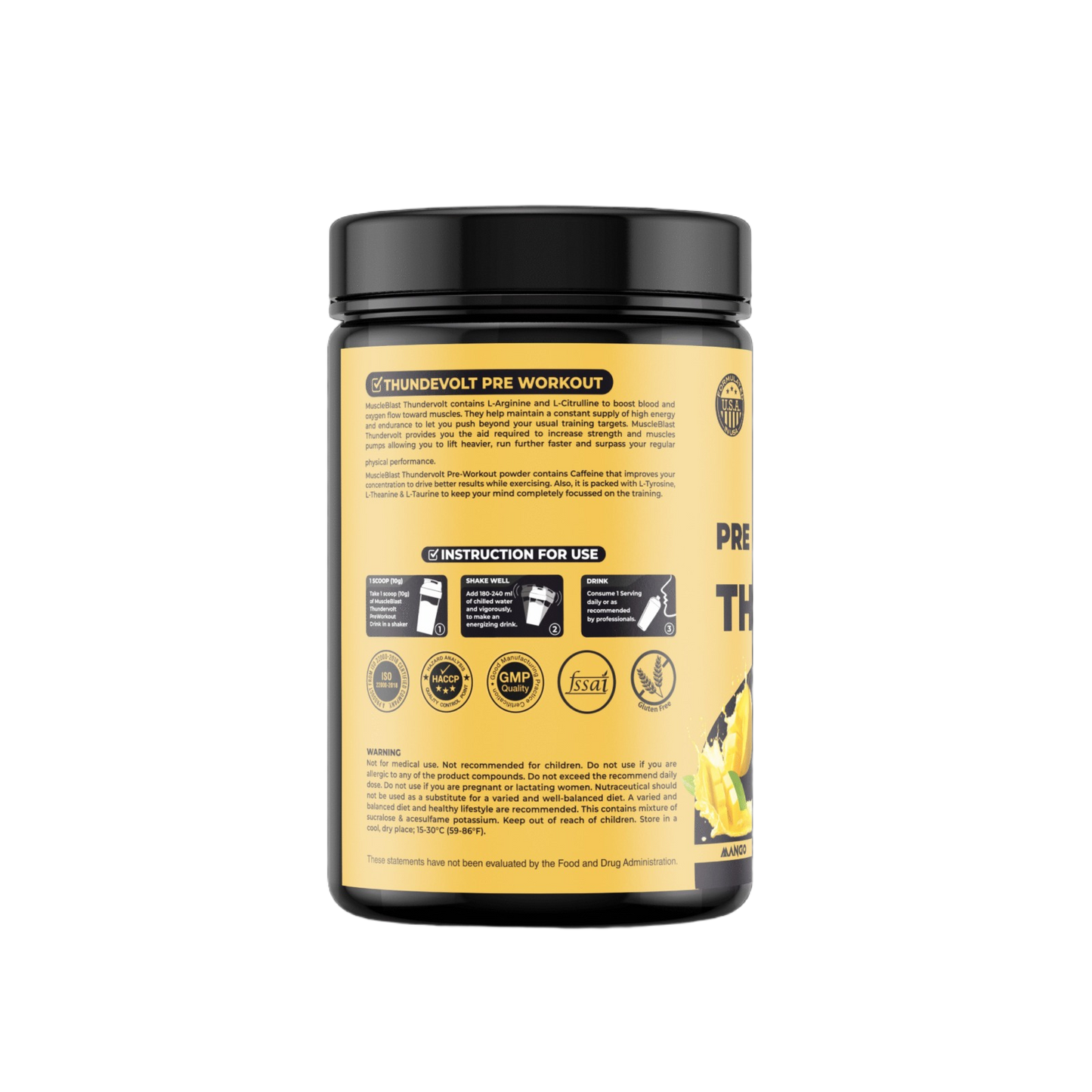 Muscle Blast ThunderVolt Pre-Workout