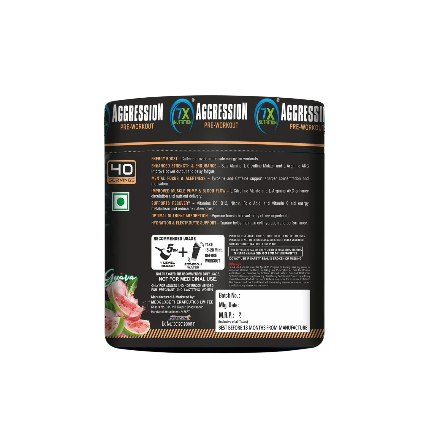 7X Aggression Pre-Workout