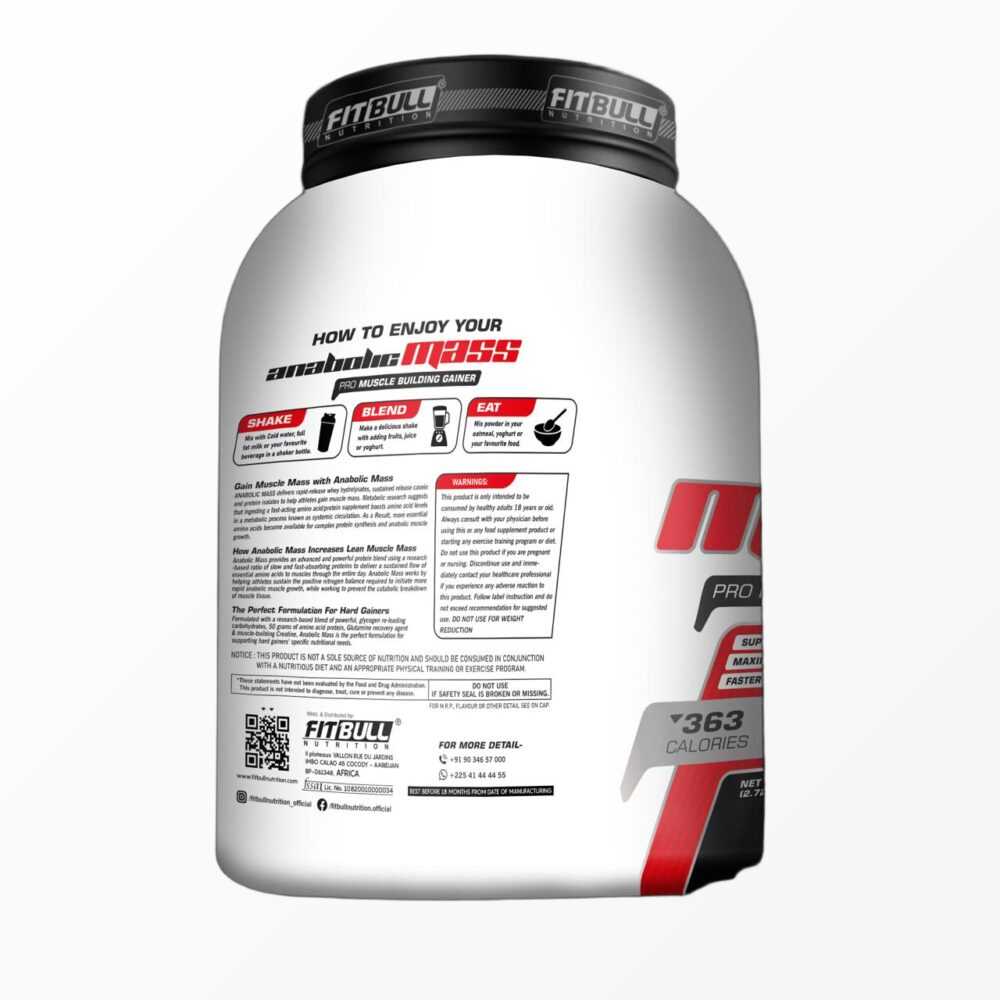 Fit Bull ANABOLIC MASS GAINER