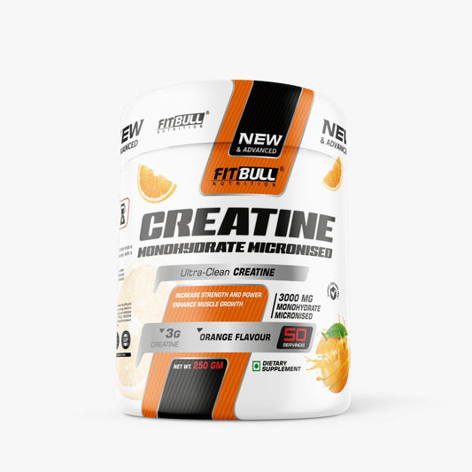 Fit Bull Creatine Micronized (Orange Flavour )