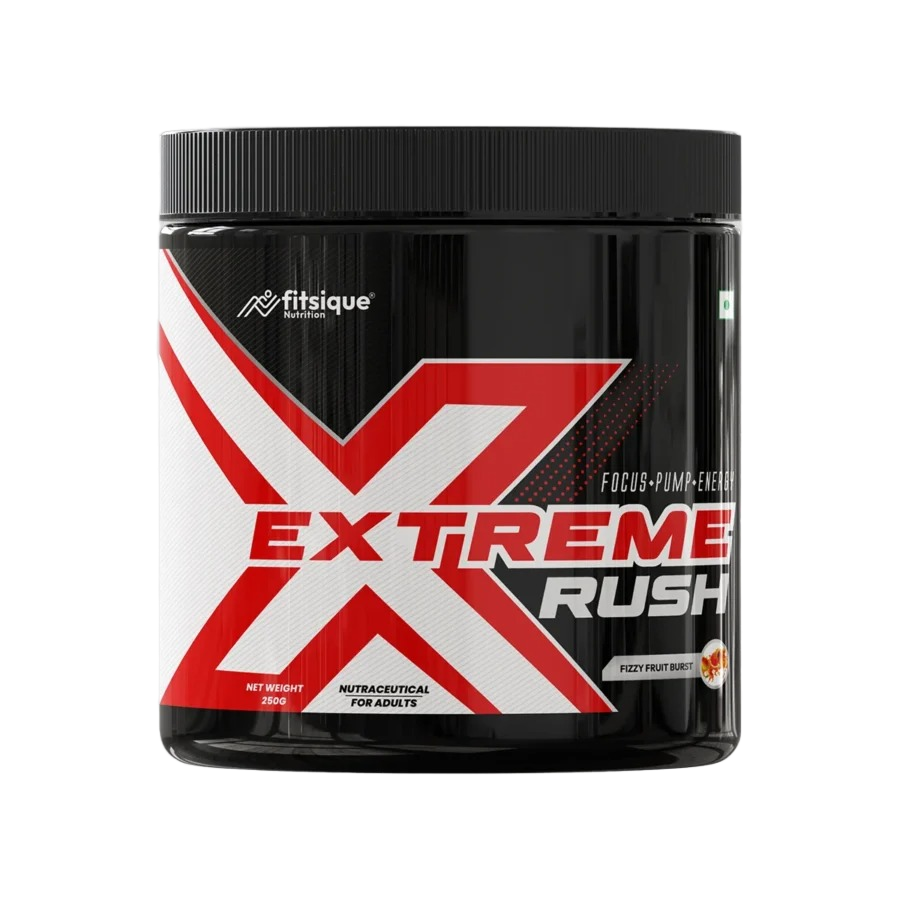 Fitsique Pre Workout Extreme Rush (300g)
