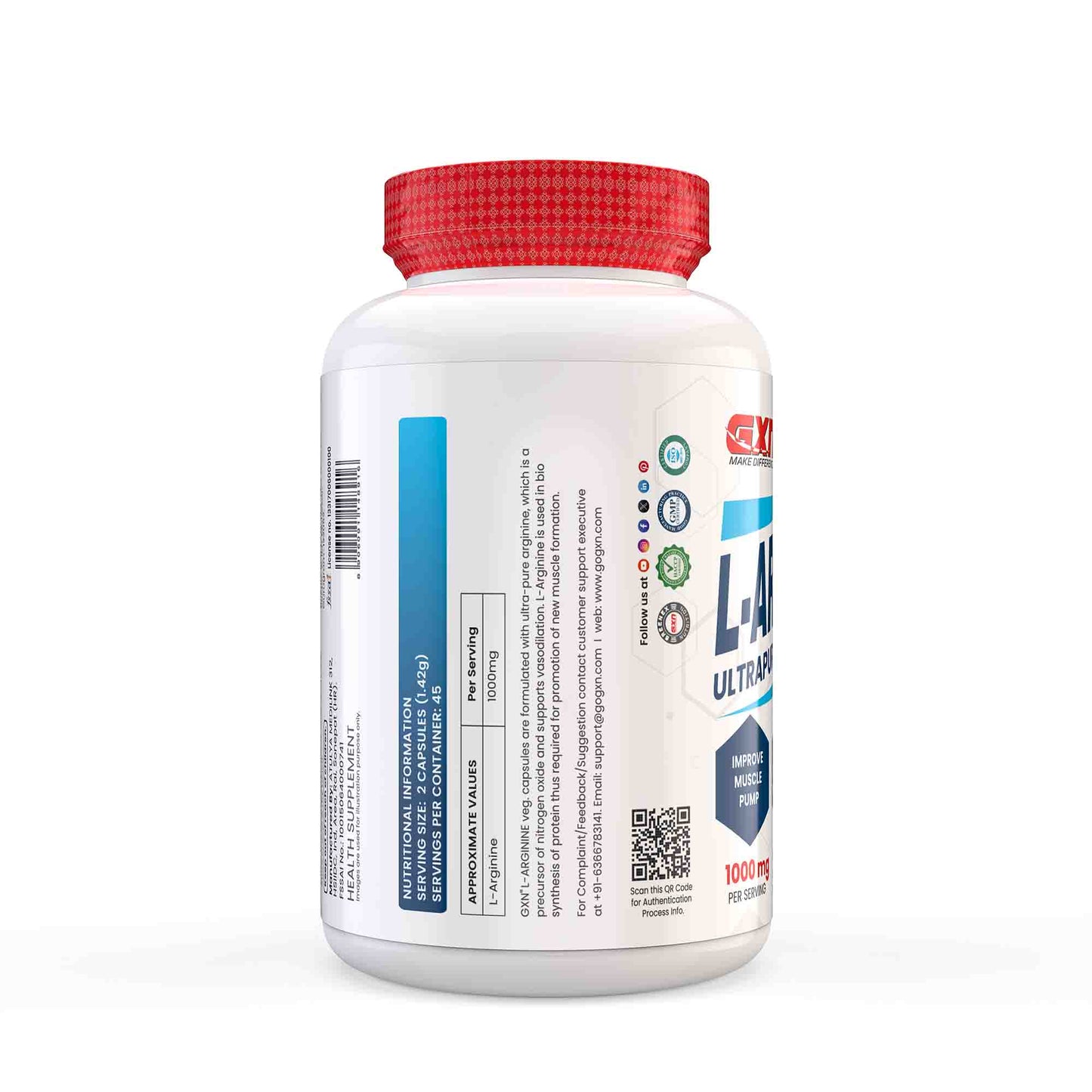GNX make difference L-Arginine 1000mg