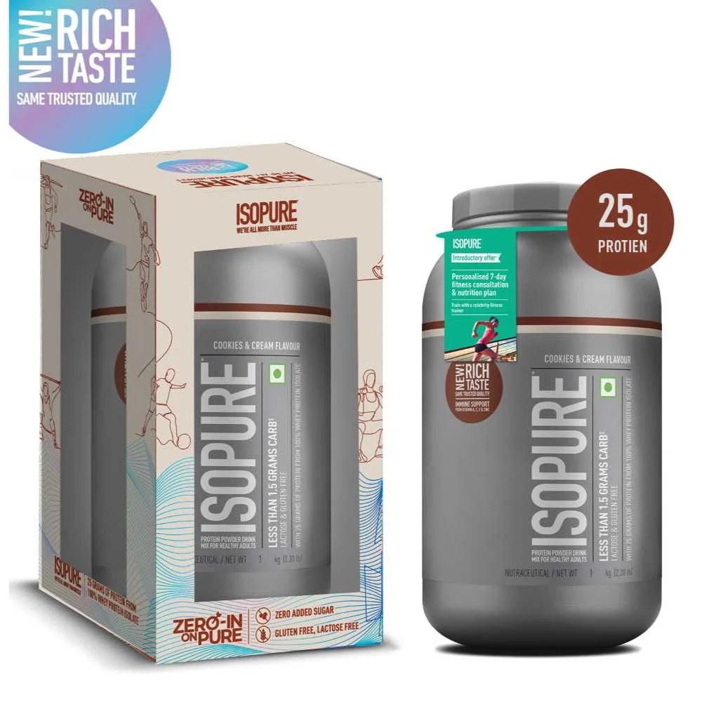 Isopure Low Carb 100% Whey Protein Isolate Powder