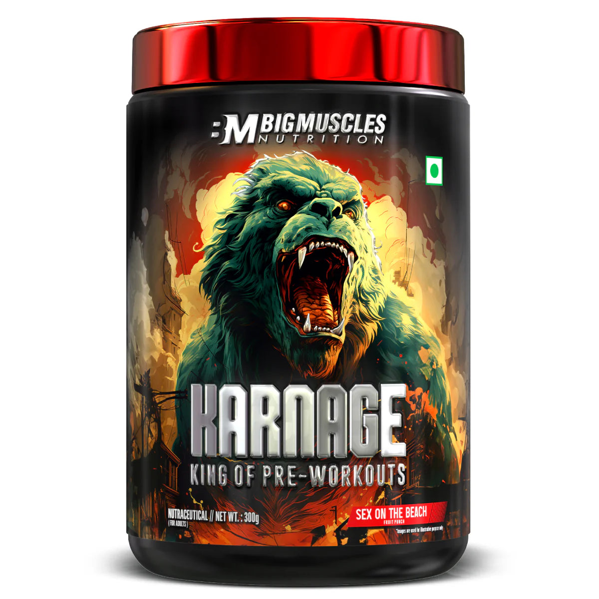 Big Muscles Karnage pre-workout 60 Serving
