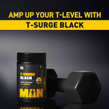 MuscleBlaze T-Surge Black