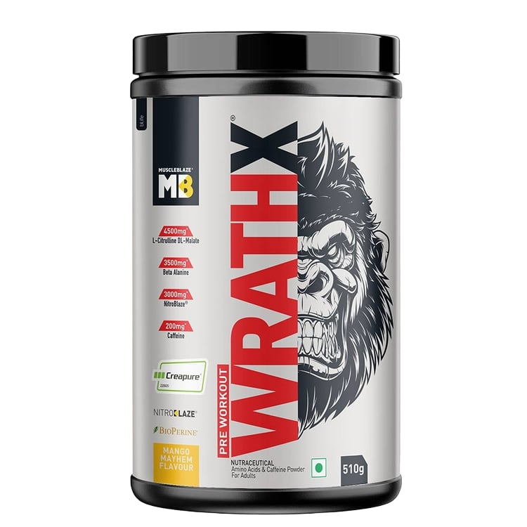 MuscleBlaze Pre Workout WrathX