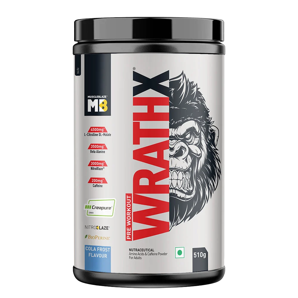 MuscleBlaze Pre Workout WrathX