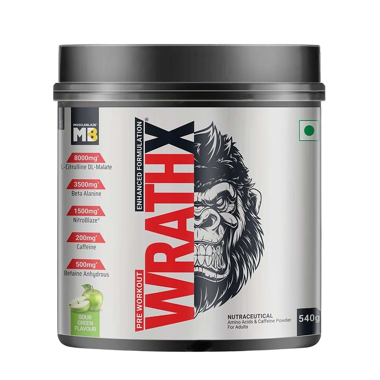 MuscleBlaze Pre Workout WrathX