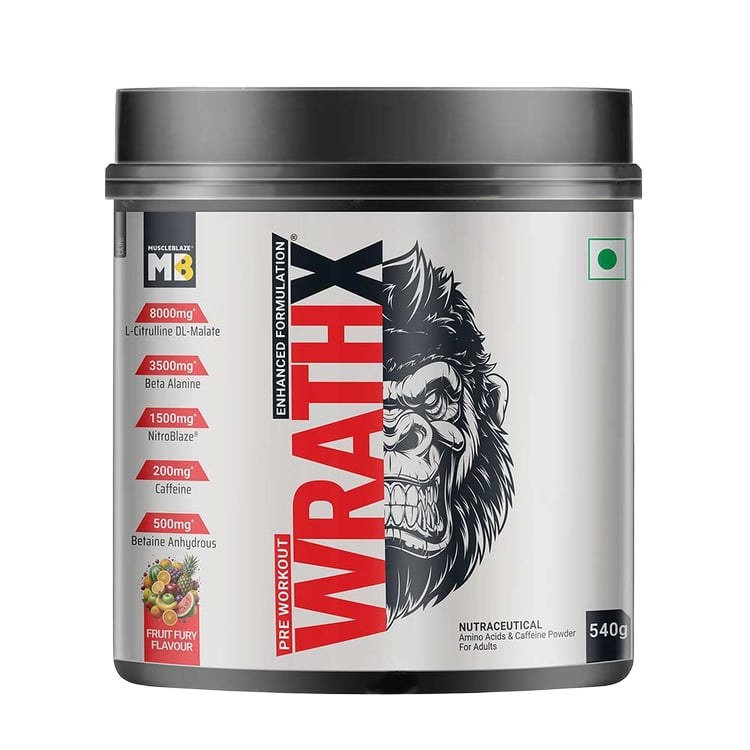 MuscleBlaze Pre Workout WrathX